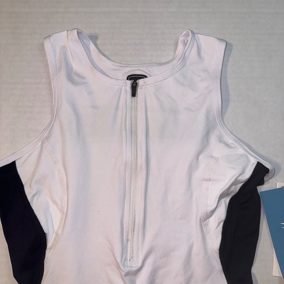 Insport Women's Black White Dri Tech 4-Way Cycling Pad Pro Suit, Size S NWT - Picture 3 of 16